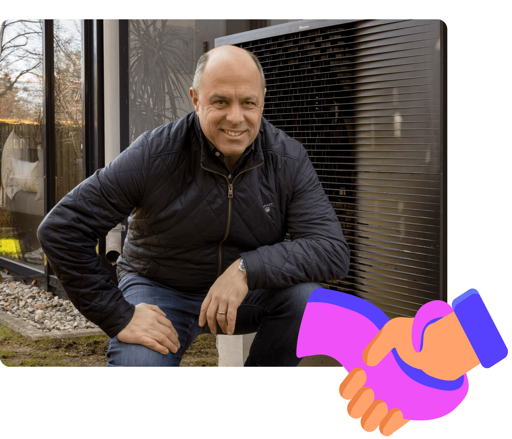 Ibrahim-Kunde-vor-Wärmepumpe-Icon-Website